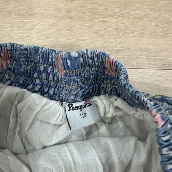 Pampolina Girls Blue/Denim Skirt, Size 6 - Picture 2 of 3